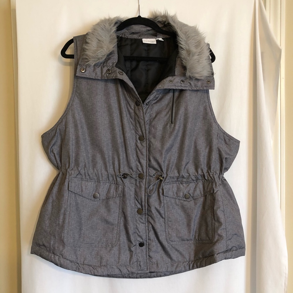 Puffer Vest Plus Size 2X